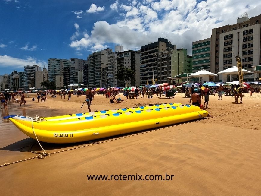 Banana Boat na Praia do Morro, Guarapari - ES